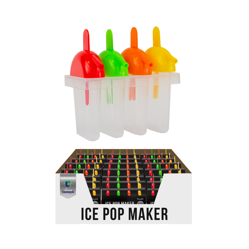 Cap Pop Ice ICE POP MAKER 4PK DELUXE CDU – NFM - Living Concepts